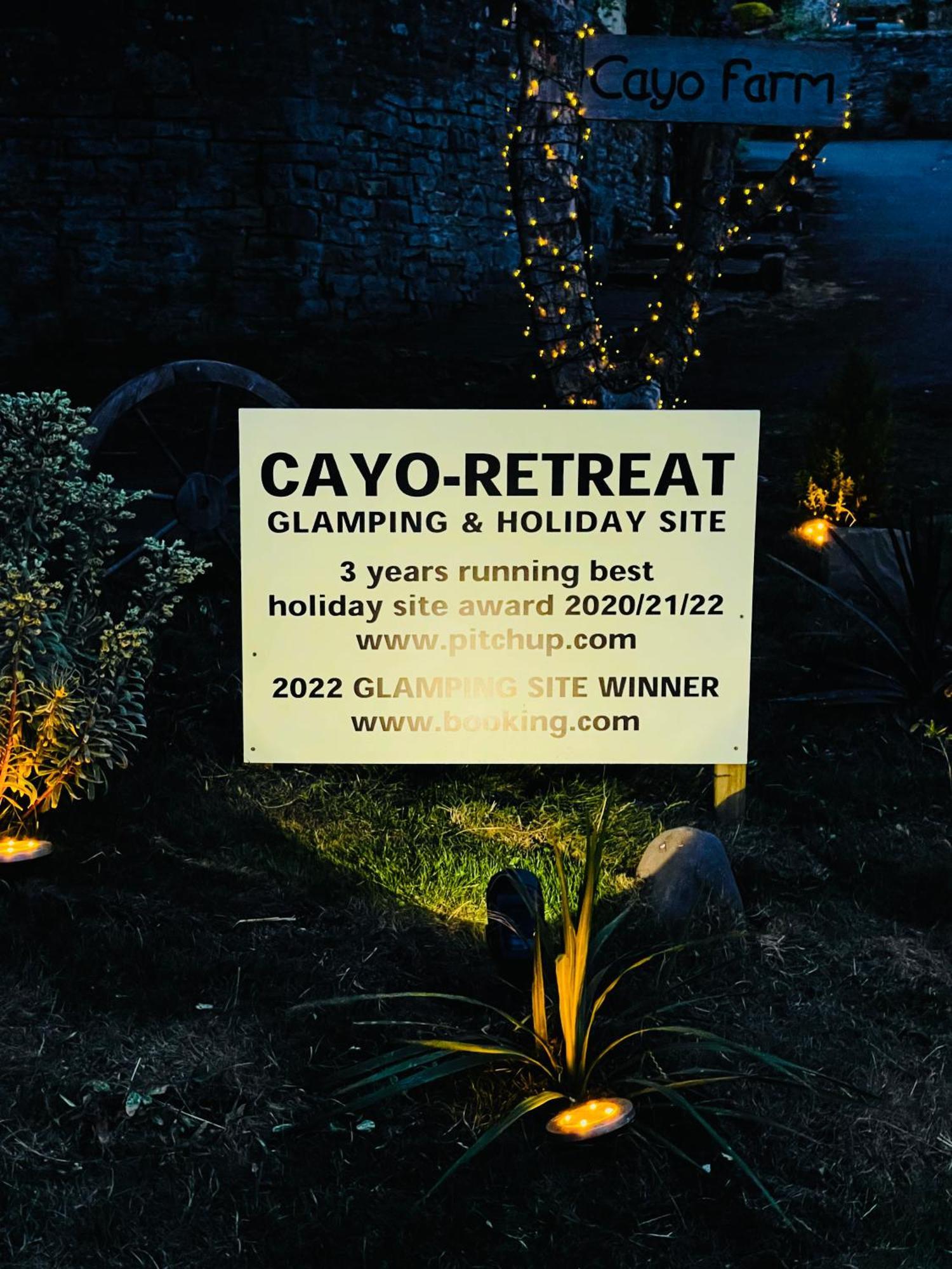 Cayoretreat Luxury Bell Tent Clodock Extérieur photo