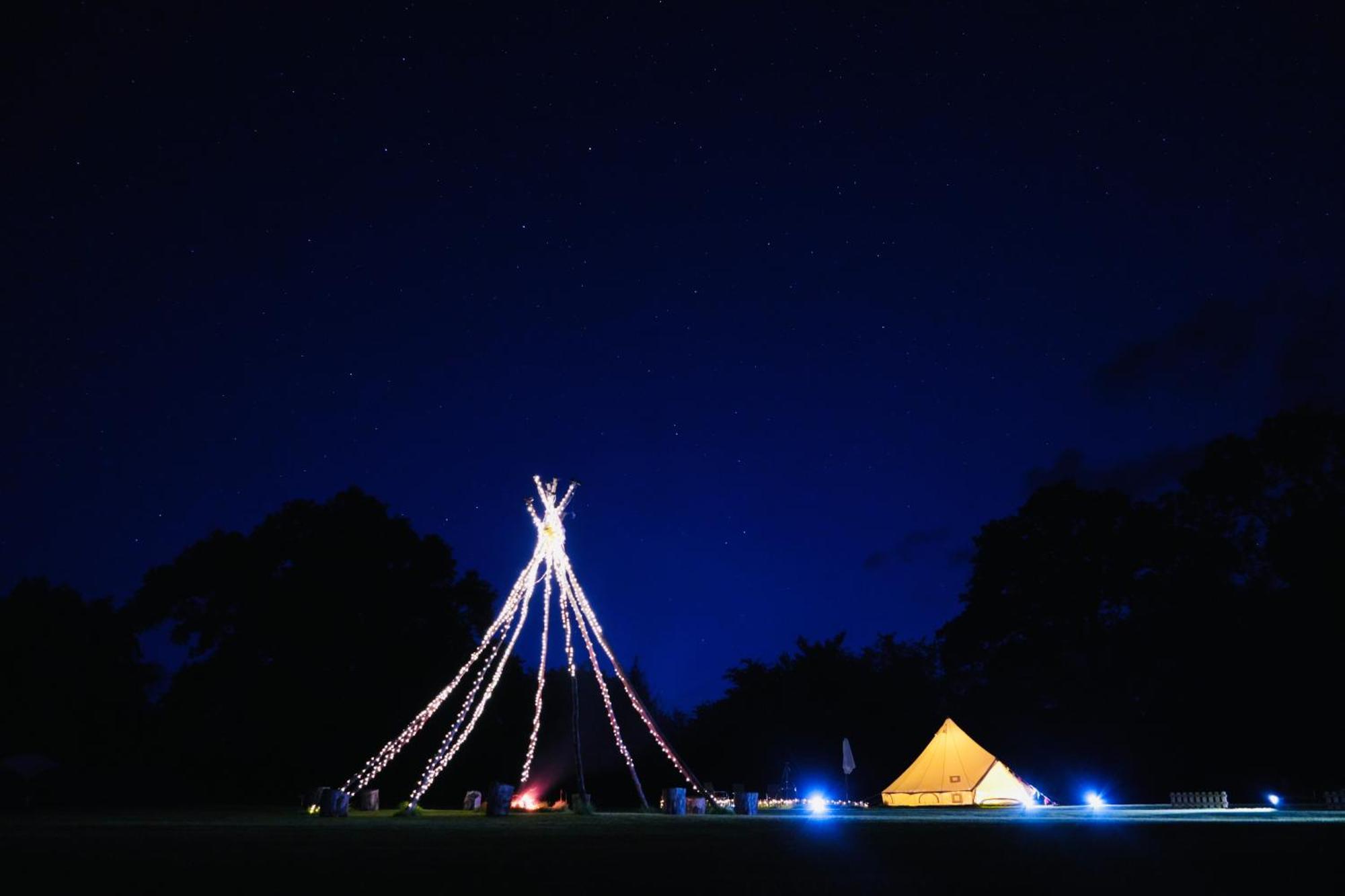 Cayoretreat Luxury Bell Tent Clodock Extérieur photo